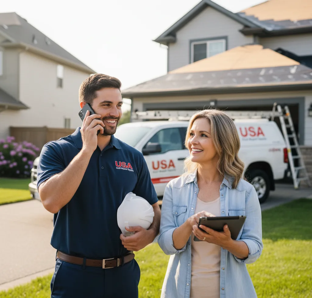USA Roof Repair Experts customer support in Wyckoff